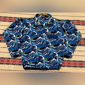 Patagonia Synchilla RARE Fitzroy wave fleece xs